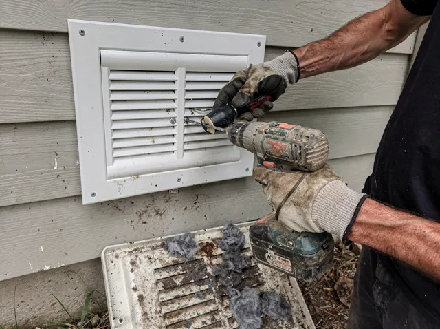Dryer Vent Cover Replacement in Oxford