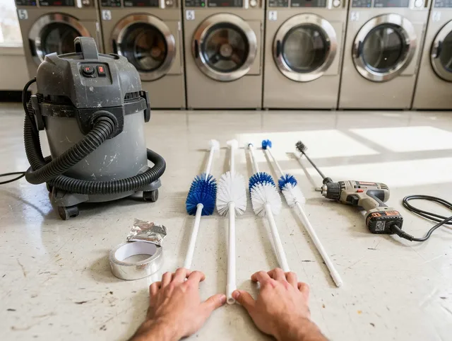 Commercial-grade dryer vent cleaning by Oxford Dryer Vent Cleaning in Oxford
