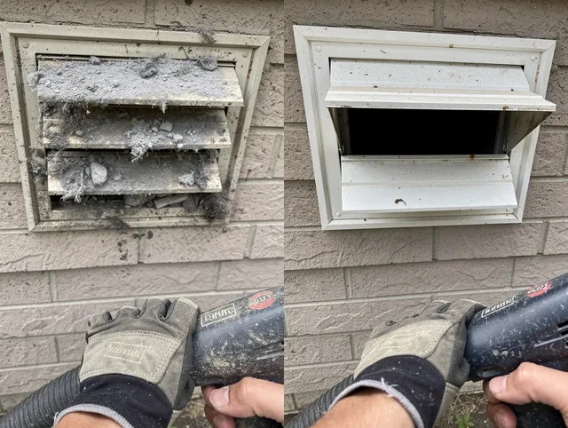 Professional dryer exhaust vent cleaning by Oxford Dryer Vent Cleaning in Oxford