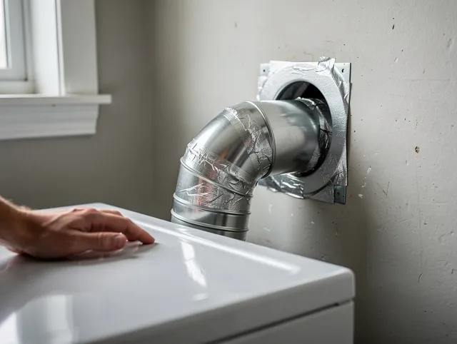 Oxford Dryer Vent Cleaning expert performing professional dryer vent repair and installation in Oxford
