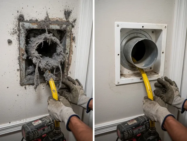 Expert gas dryer vent cleaning by Oxford Dryer Vent Cleaning in Oxford