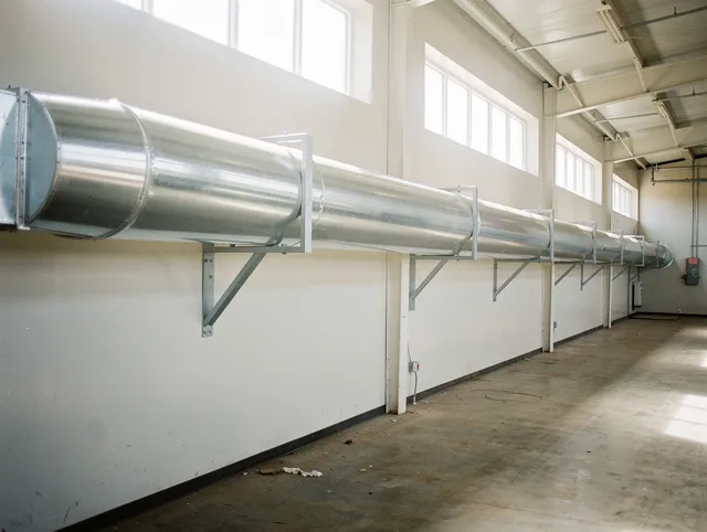 Oxford Dryer Vent Cleaning team performing heavy-duty industrial dryer vent cleaning in Oxford
